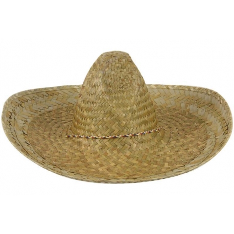 Sombrero paille fantaisie