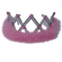 Couronne de princesse + marabou