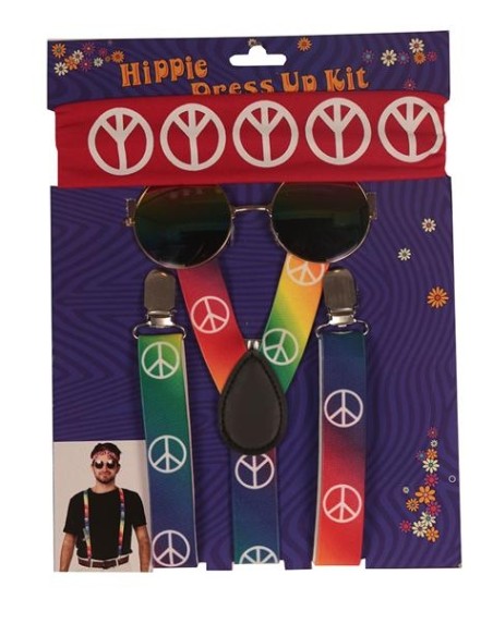 Guitare gonflable hippie 105cm