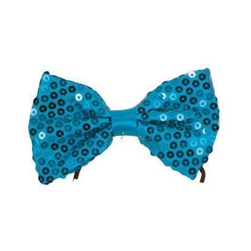 Cravate paillettes noir