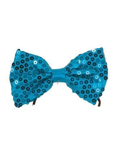 Cravate paillettes noir