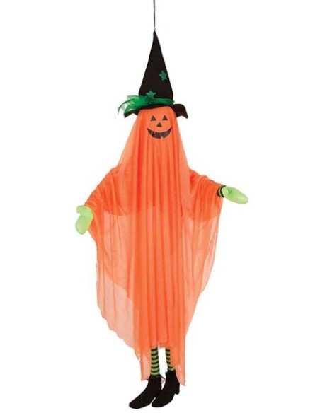 Décoration citrouille 65cm animée