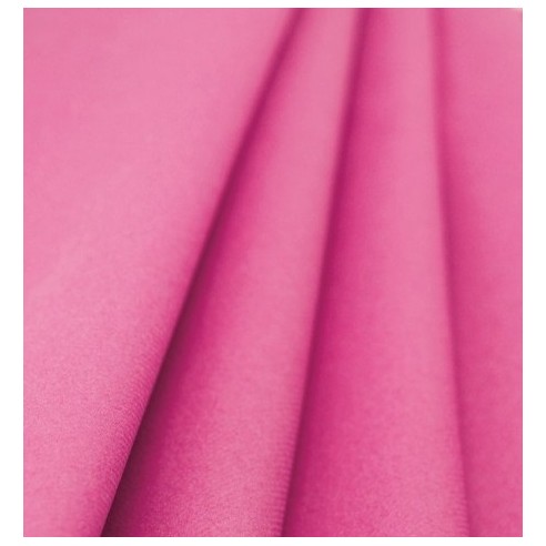 Chemin de table voie seche 0.4x10m blanc