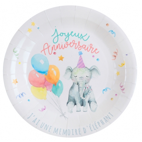 Chemin de table zoo party 30cm x 5m