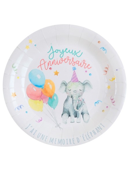 Chemin de table zoo party 30cm x 5m
