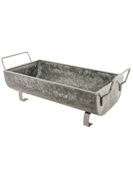 Cruche à lait zinc 12x17.5cm