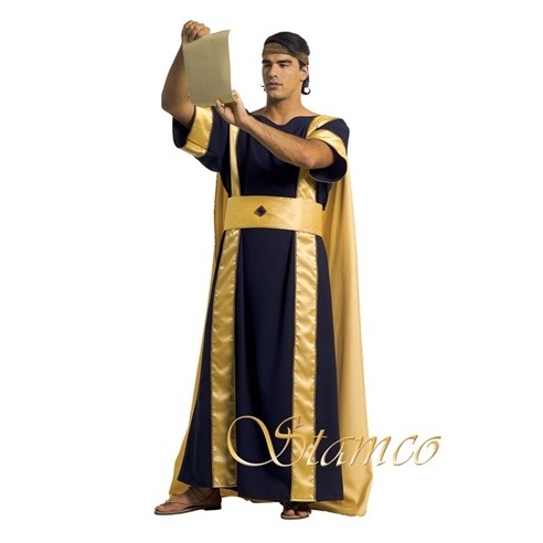 Egyptien noir/or avec cape