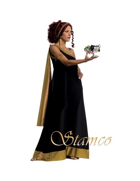 Egyptienne noir/or longue