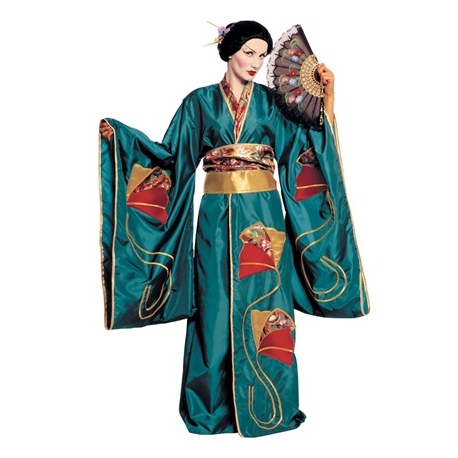 Location costume Geisha verte