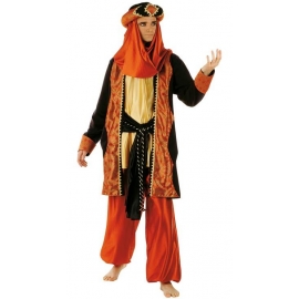 Location costume Oriental orange