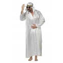 Location costume Cheikh arabe blanc