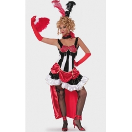 Location costume Cancan rouge