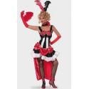 Location costume Cancan rouge