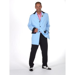 Location costume 50's bleu 2