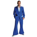 Location Costume Disco bleu marine