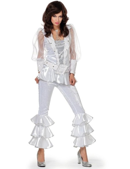 Location Costume Abba femme bleu