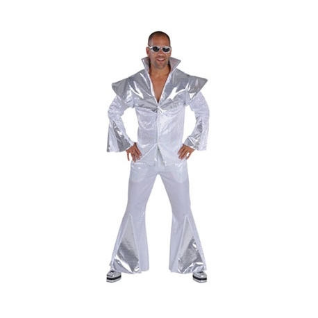 Déguisement Disco Abba bleu homme