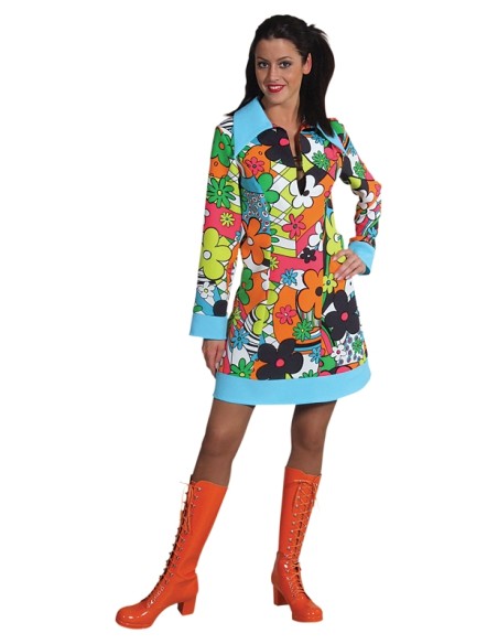 Location Costume disco fleurs