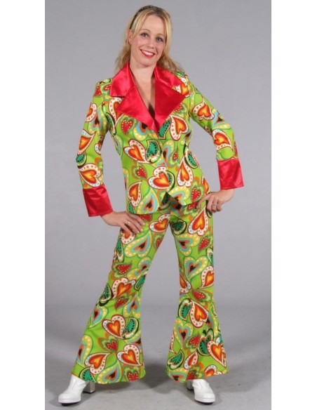 Location costume disco coeur homme