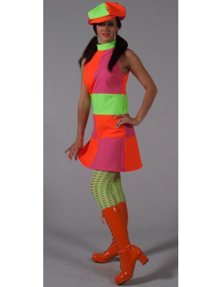 Location robe disco paillettes argent