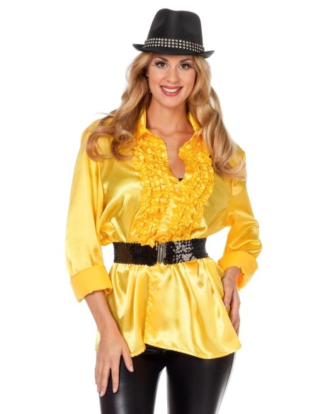 Location robe disco noir et blanc