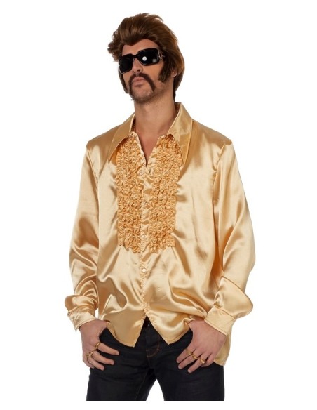 Location chemise disco noir