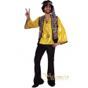 Location costume Hippie jaune