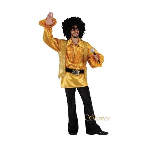 Location costume Woodstock bleu