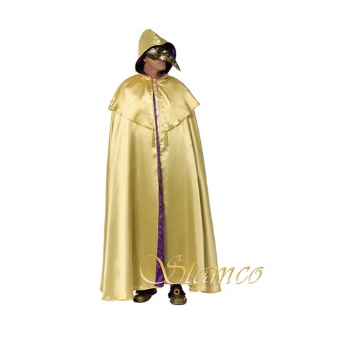 Location cape satin noire