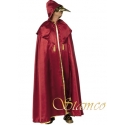 Location cape satin bordeaux