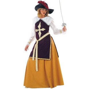 Location costume Mousquetaire femme