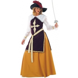 Location costume Mousquetaire femme