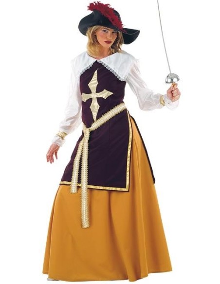 Location costume Mousquetaire femme