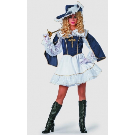 Location costume Mousquetaire femme