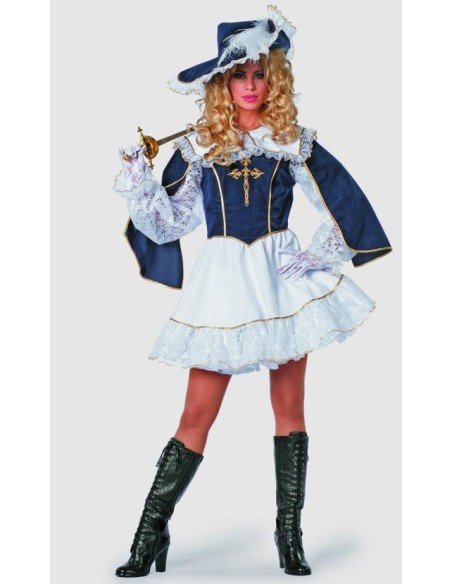 Location costume Mousquetaire femme