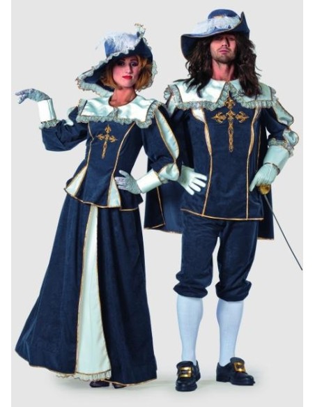 Location costume Mousquetaire courtefemme