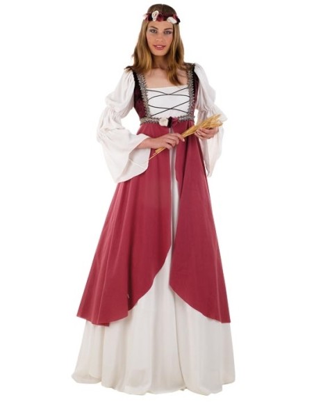 Location costume Médiévale rose