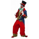 Location costume clown carreaux bleus