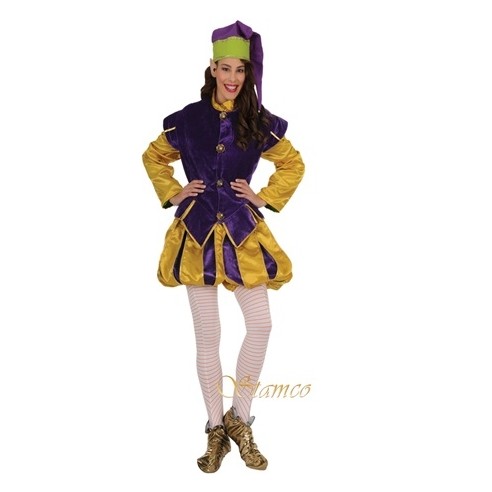 Bouffon violet femme