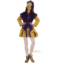 Location costume Bouffon violet 