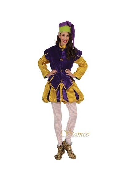 Bouffon violet femme