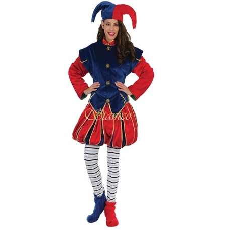 Enfants Clown Déguisement Carnaval Cirque Bouffon Garçon Fille Costume &  Chapeau