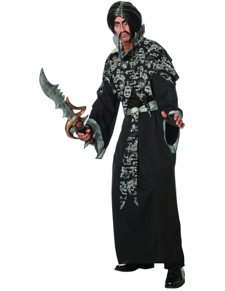 Location costume Sorcière têtes de mort