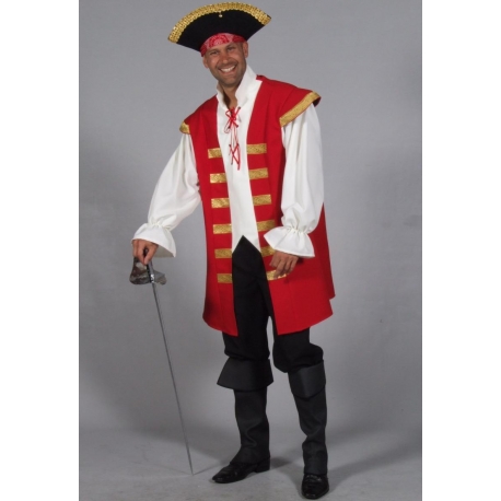 Location costume Pirate marron