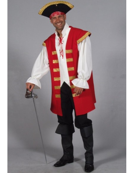 Location costume Pirate marron