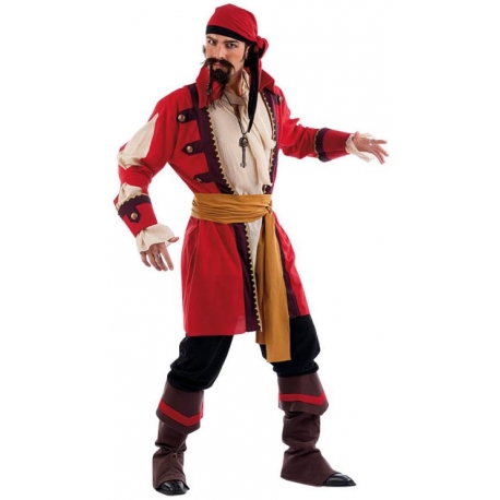 Location costume Pirate rouge