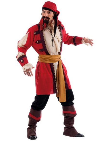 Location costume Pirate rouge