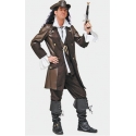 Location costume Pirate cuir marron