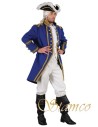 Location costume Pirate rouge et marron