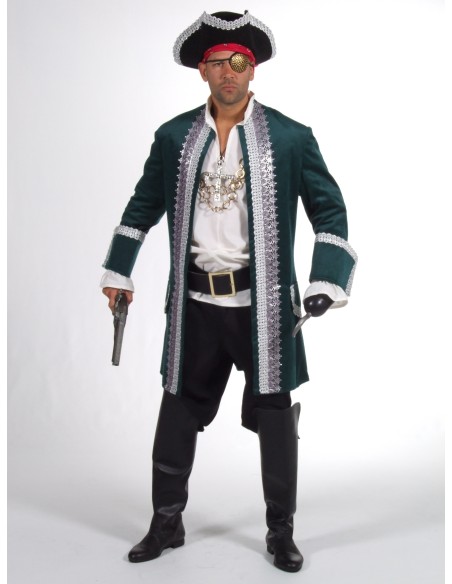 Location costume Pirate luxe marron